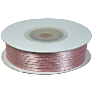 Doppio raso rosa antico 3 mm x 50 mt - satinato