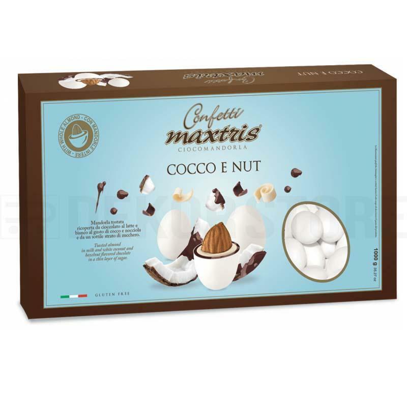 Confetti maxtris cocco e nut in confezioni da 1KG