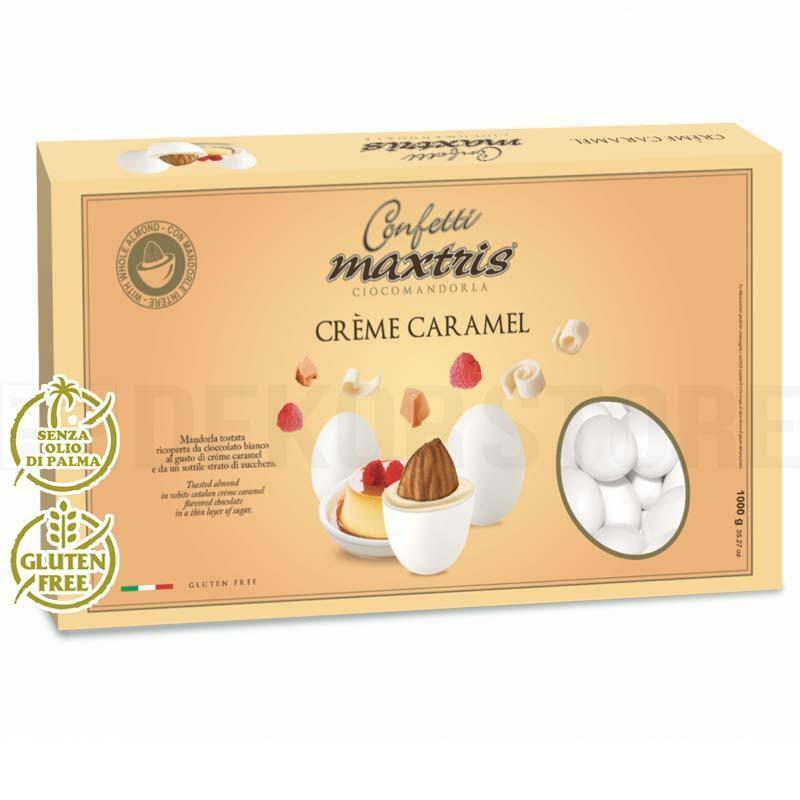 Confetti Maxtris creme caramel in confezioni da 1kg