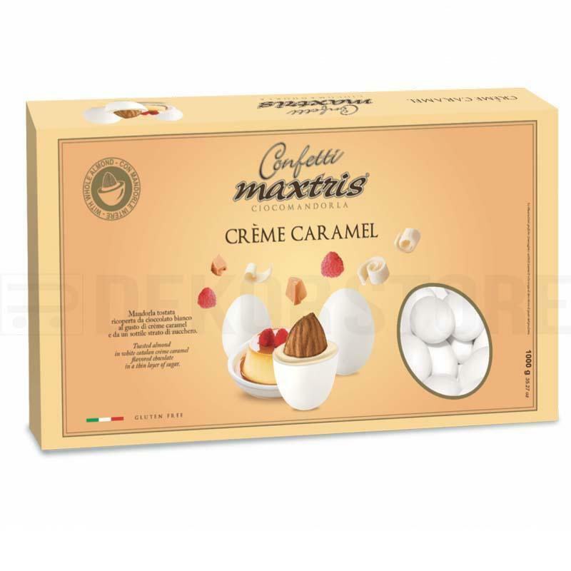 Confetti Maxtris creme caramel in confezioni da 1kg