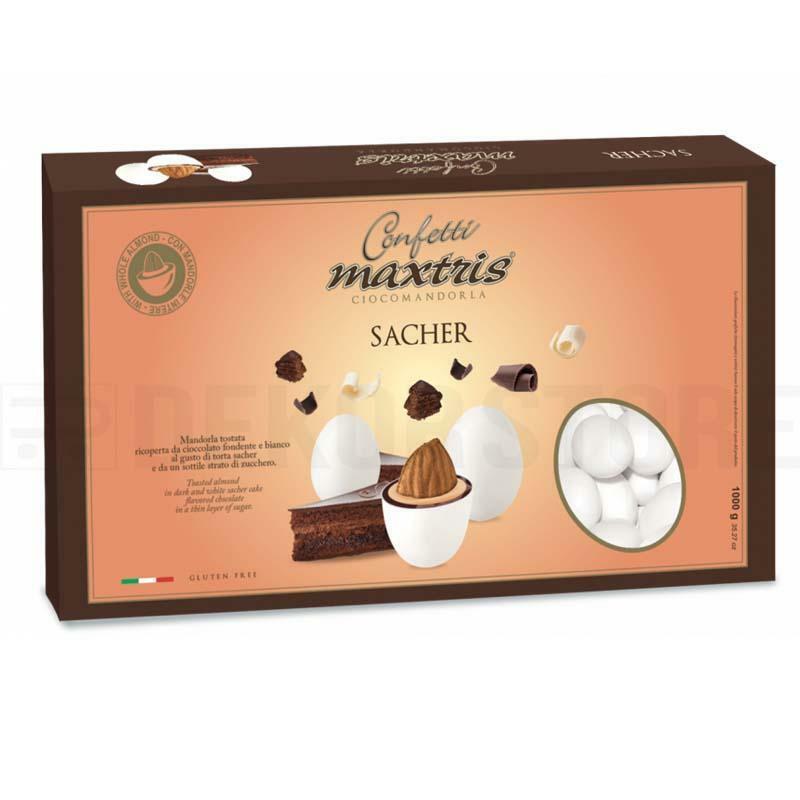 Confetti maxtris sacher in confezioni da 1KG