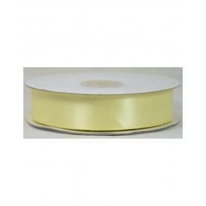 Doppio raso giallo 25 mm x 50 mt - satinato