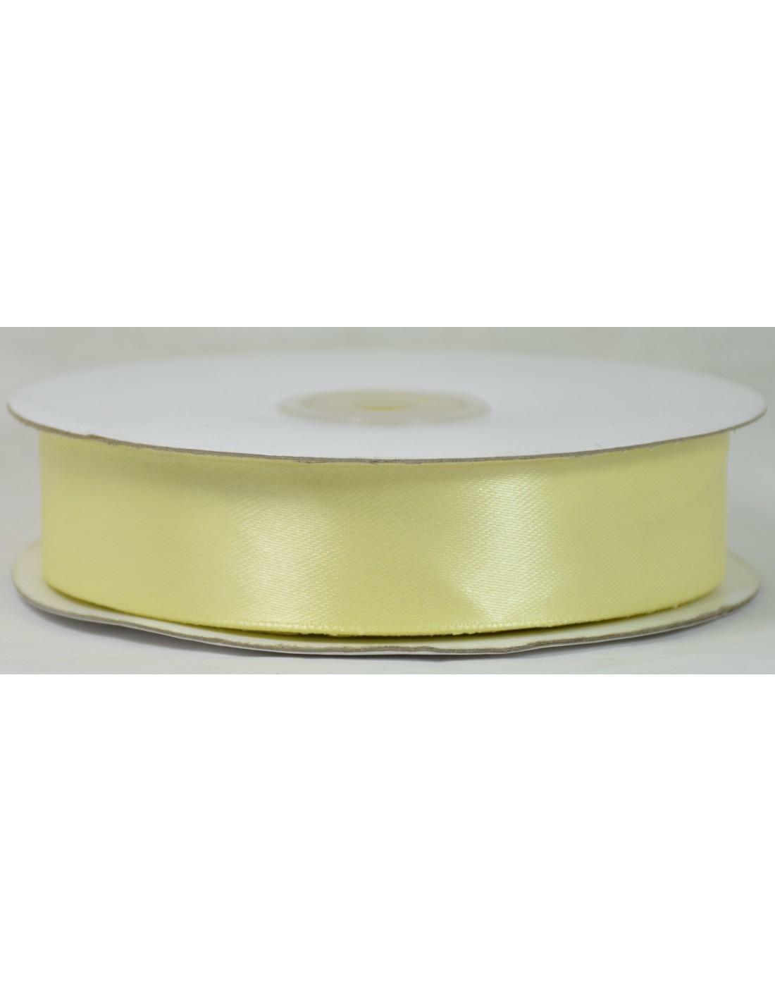 etm doppio raso giallo 25 mm x 50 mt - satinato