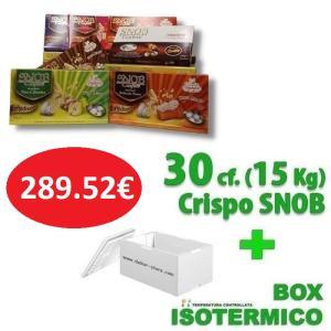 Kit risparmio confetti  snob 15 kg / 30 conf. 500gr gusti personalizzati - per 140/180 invitati