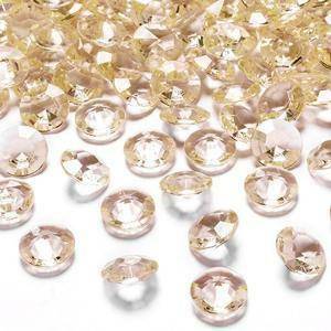 Diamanti in pvc champagne 19 mm (100 ml - 45 pz ca.)