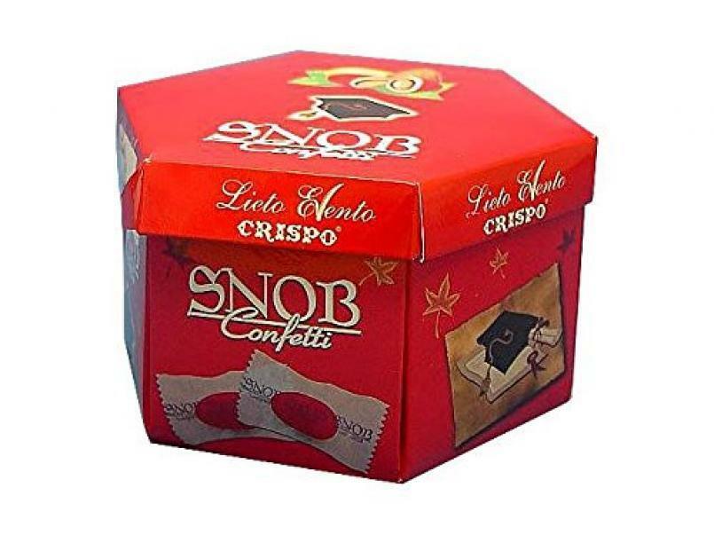 crispo crispo lieto evento snob laurea gusti assortiti -  500 gr.