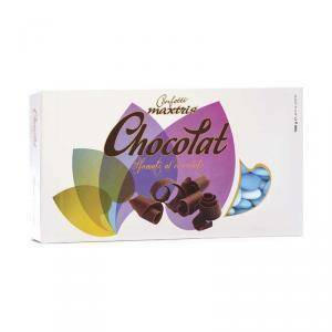 Sfumato blu - confetti  cioccolato fondente (1kg)