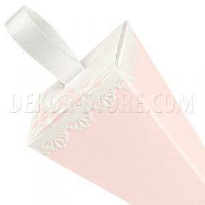 Cono shabby chic con foro 115 mm - 10 pz