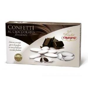 Bianco - confetti al cioccolato fondente  1 kg