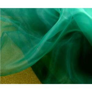 Organza verde scuro - 37 cm x 10 yd