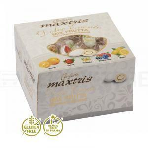 Dolce evento mix frutta bianco vassoio - confetti  (500gr)