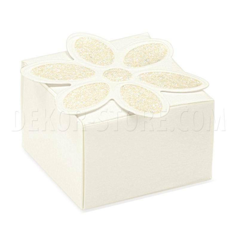 scotton spa scotton spa astuccio porta confetti bianco 35x35x25 mm - 10 pz - foto 1