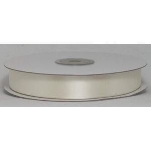 Doppio raso avorio 15 mm x 50 mt - satinato