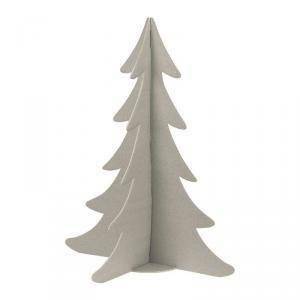 Albero natale stilizzato h. 595 mm - cartone tortora