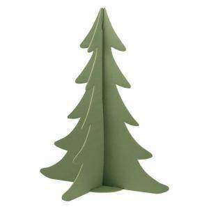 Albero natale stilizzato h. 595 mm - cartone verde