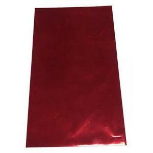 Buste metallizzate soft bordeaux 25 x 40 cm - 50 pz