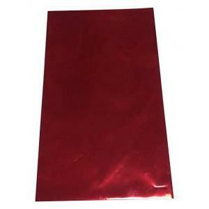 Buste metallizzate soft bordeaux 15 x 25 cm - 50 pz