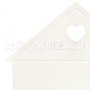 Casa notes in cartoncino white 150x165 mm - 10 pz