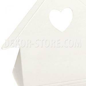 Gabbietta con scatola white 60x35x90 mm - 10 pz