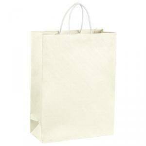 Shopper cordino 270x110x350 mm - matelasse bianco