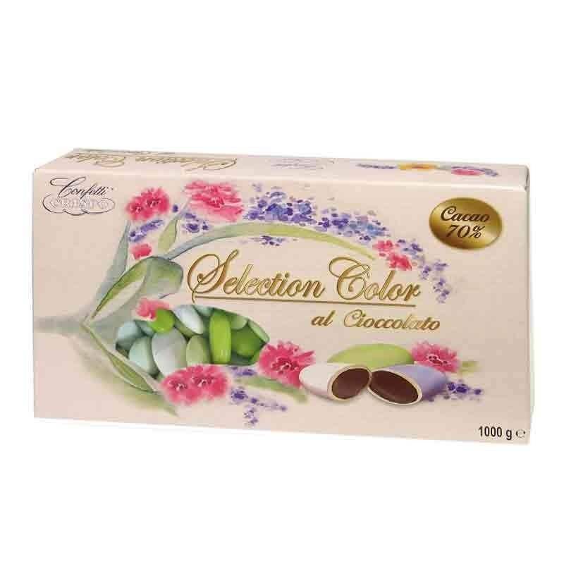 crispo crispo selection verde - confetti al cioccolato  1 kg