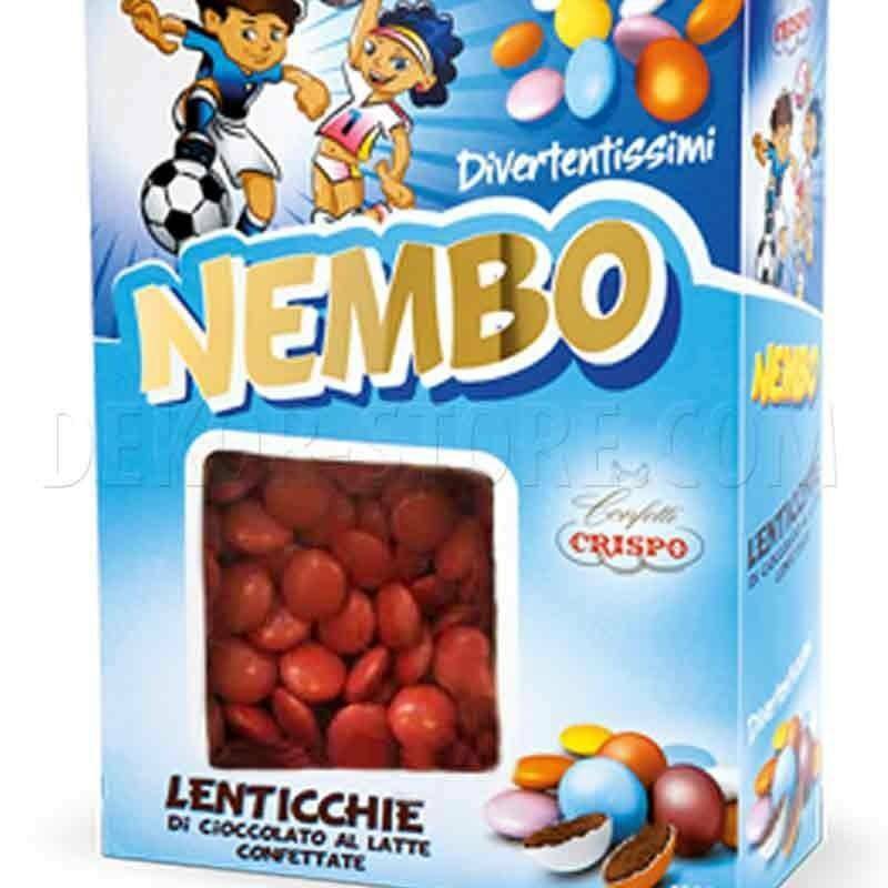 crispo crispo lenticchie nembo  - rosso - cioccolato al latte 1kg