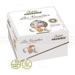 Dolce evento les noisettes vassoio bianco - confetti  0,5 kg