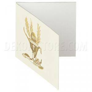 Bigliettini 40x40 mm signum oro - preforati (14 pz)