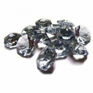 Diamanti in acrilico cenere  12 mm - 60 pz