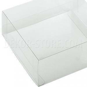 Astuccio in pvc trasparente 100x100x50 mm - 10 pz