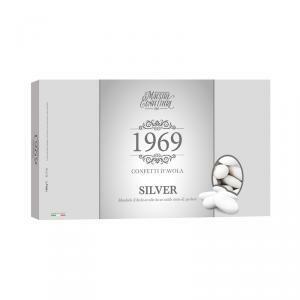 Confetti  mandorla avola silver - 1 kg bianco calibro 36