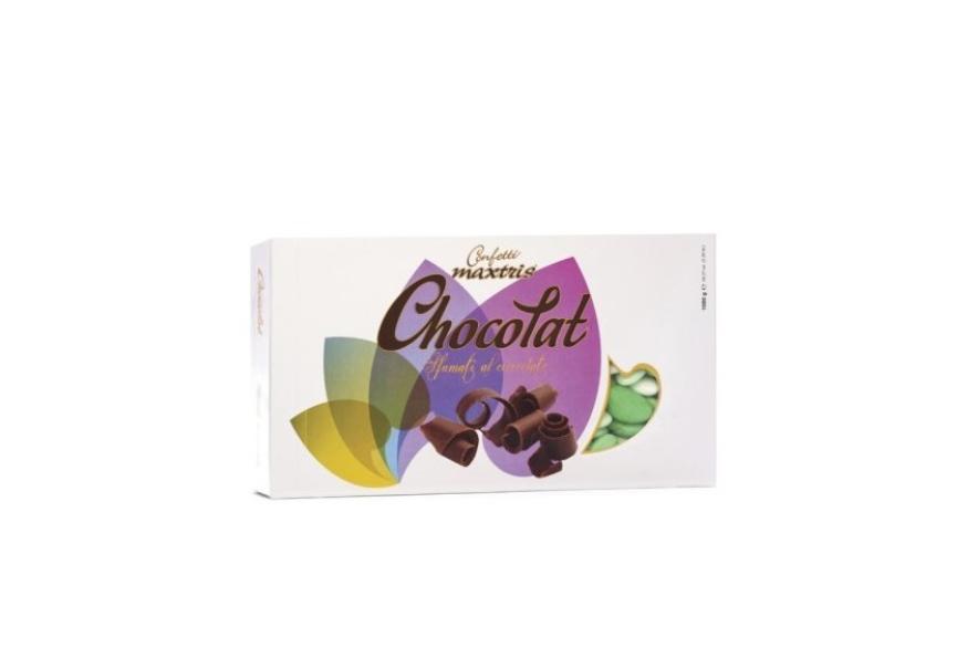 maxtris maxtris sfumato verde - confetti  cicocolato fondente (1kg)