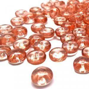 Gocce di pioggia 6.8 mm in acrilico marsala - 250 gr