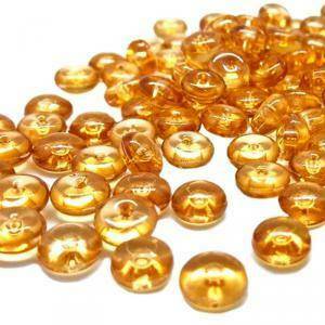 Gocce di pioggia 6.8 mm in acrilico caramello - 250 gr