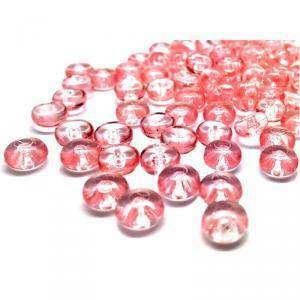 Gocce di pioggia 6.8 mm in acrilico rosa - 250 gr