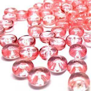 Gocce di pioggia 6.8 mm in acrilico rosa - 250 gr