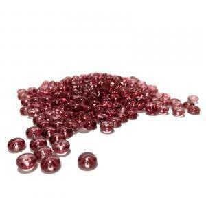 Gocce di pioggia 6.8 mm in acrilico bordeaux - 250 gr