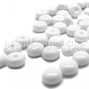 Gocce di pioggia 6.8 mm in acrilico bianco - 250 gr