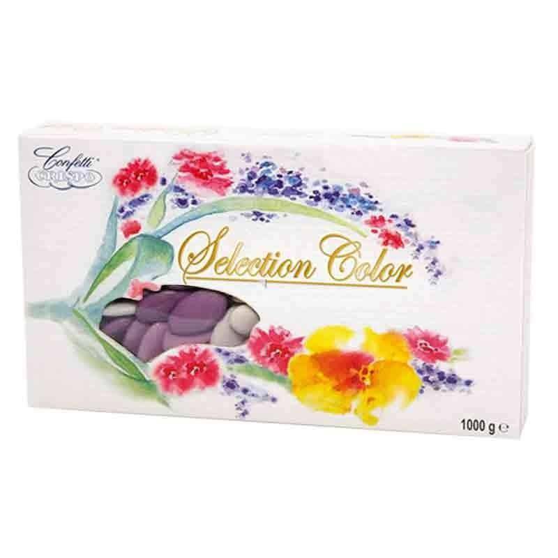 crispo crispo selection lilla - confetti alla mandorla  500 gr