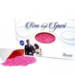 Riso sposi fucsia 1 kg