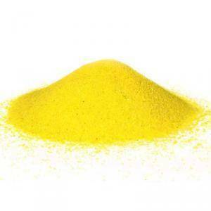 Sabbia 0,1-0,5 mm - giallo 1 kg