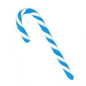 Candy cane 15 gr - azzurro