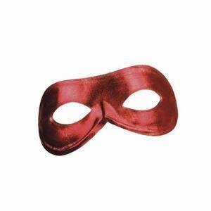 Maschera metallizzata - rosso