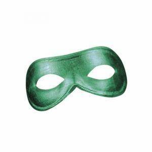 Maschera metallizzata - verde