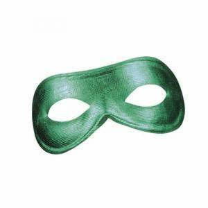 Maschera metallizzata - verde