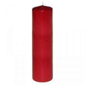 Moccolo diam.80mmxh300mm standard - rosso