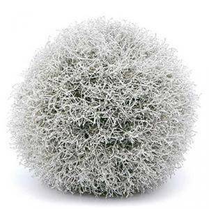 Sfera 35 cm coralli artificiali - bianco