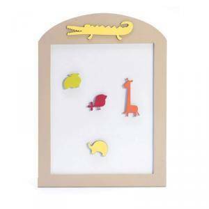 Lavagnetta magnetica 25x35cm baby zoo in legno