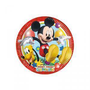 Piattino 20 cm mickey mouse - 8 pezzi