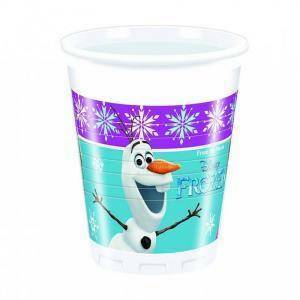 Bicchiere in plastica 200 ml frozen - 8 pezzi